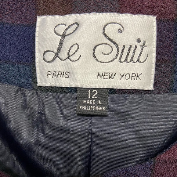 NWT Vintage Le Suit Jacket SZ 12 - Picture 3 of 10